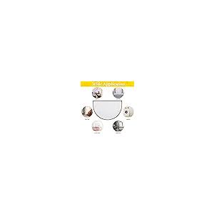 【並行輸入品】Cute Daisy Bike Flower Half Round Door Mat Outdoor Entrance,forの画像