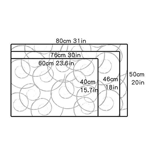 【並行輸入品】Apular Welcome Mat Silver Glitter (No Glitter) Bling Decor Greyの画像