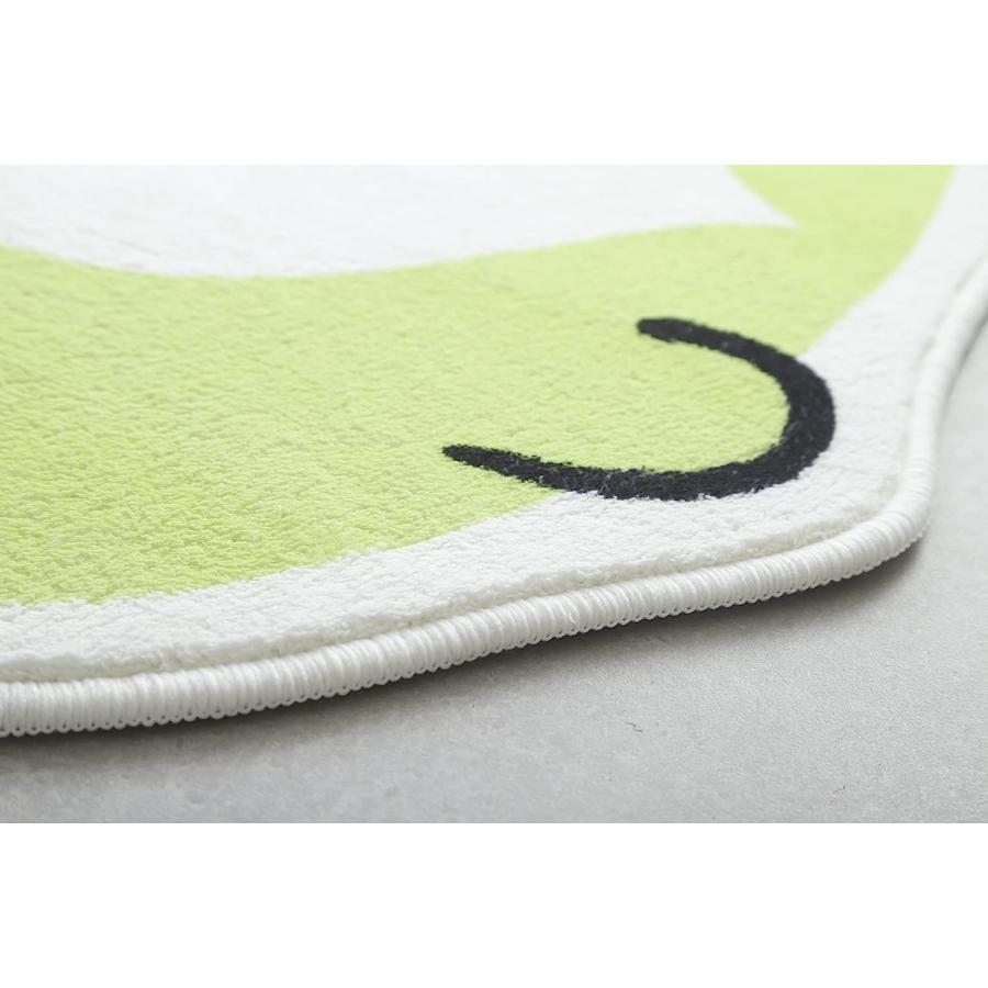 【並行輸入品】TONG XIAN Green Rug Frog Bath Mat Tropical Non-Slip Soft Absorbenの画像