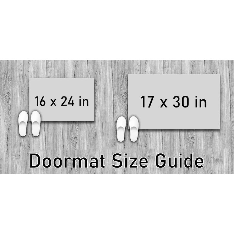 Non Slip Bathroom Rugs Bath Mat Blue Colorful Rainbow Over Ocean バスマット