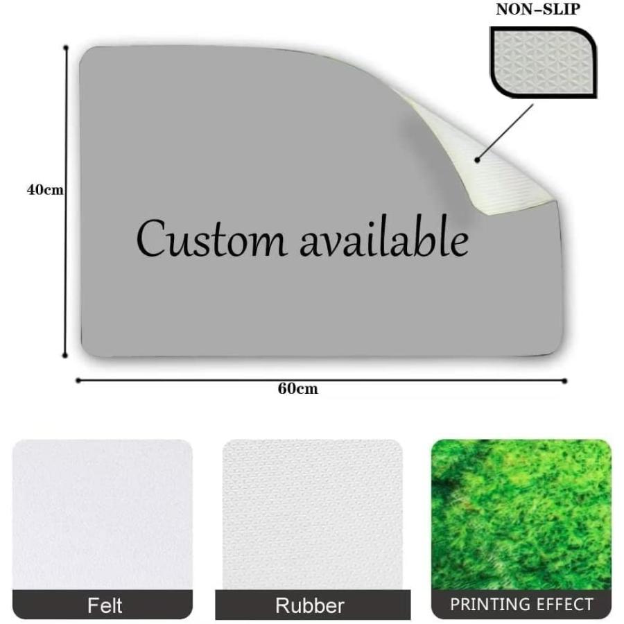 Non Slip Bathroom Rugs Bath Mat Blue Colorful Rainbow Over Ocean バスマット