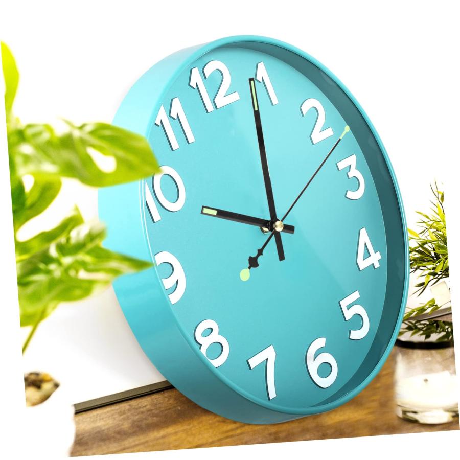 【並行輸入品】SEWOART 時計 針 1セット 時計 ムーブメント 発光 壁掛け時計 ナイトライト 時計 デジタル壁掛け時計 DIY時計キット_6