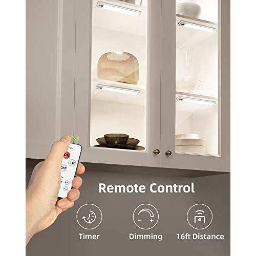 【並行輸入品】EZVALO Under Cabinet Lights, LED Closet Light Wireless USB Chargの画像