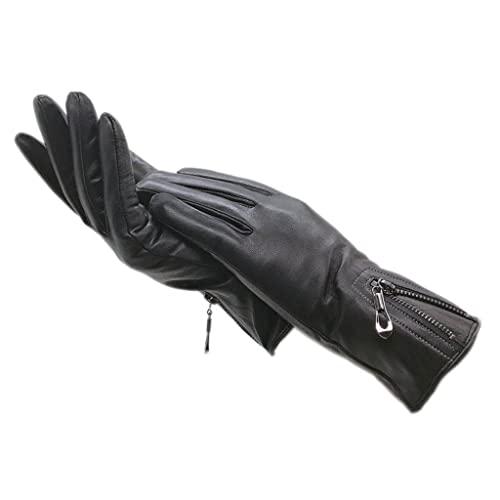 【並行輸入品】SXDS Ladies Winter Ladies Wrist Gloves Black Thermal Driving Weaの画像