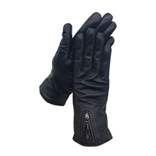 【並行輸入品】SXDS Ladies Winter Ladies Wrist Gloves Black Thermal Driving Weaの画像