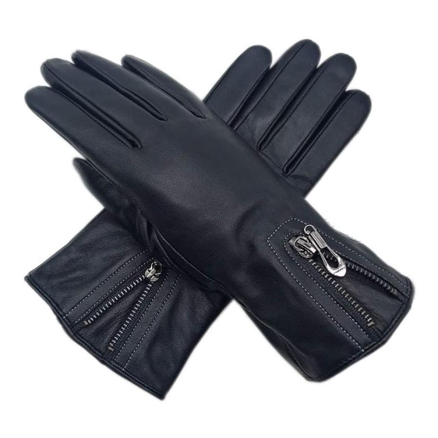 【並行輸入品】SXDS Ladies Winter Ladies Wrist Gloves Black Thermal Driving Weaの画像