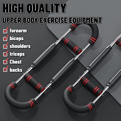 【並行輸入品】JevenFening ツイスターアームエクササイザー 上腕二頭筋 上腕三頭筋 肩と腕のワークアウト器具 自宅用 調節可能なチェス | ブランド登録なし | 07