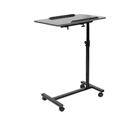 【並行輸入品】ZHAOLEI Mobile Dining Table, Standing Desk Height Adjustable Com_1