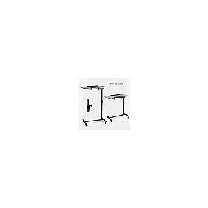 【並行輸入品】ZHAOLEI Mobile Dining Table, Standing Desk Height Adjustable Com_8