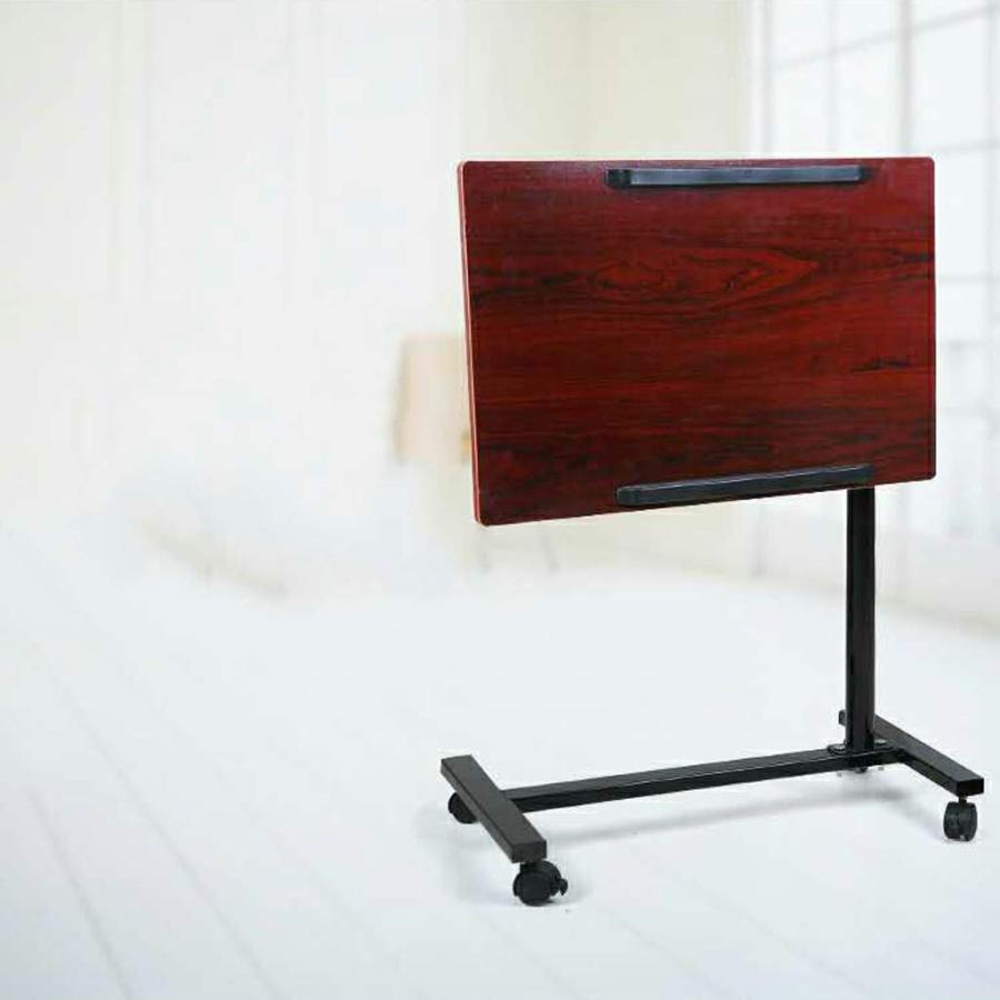 【並行輸入品】ZHAOLEI Mobile Dining Table, Standing Desk Height Adjustable Com_9