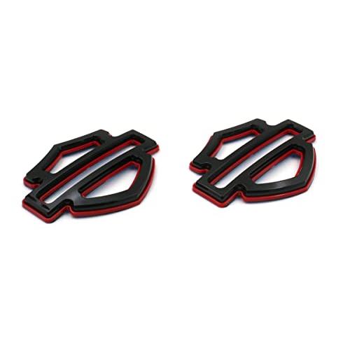 【並行輸入品】2Pcs Custom Emblems Double Layer Badge Motorcycle 3D Logo Replac_3