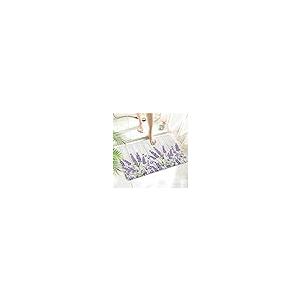 KXO Lavender Watercolor Floral Imitation Cashmere Bathroom Mat R 並行輸入品｜import-tabaido｜03