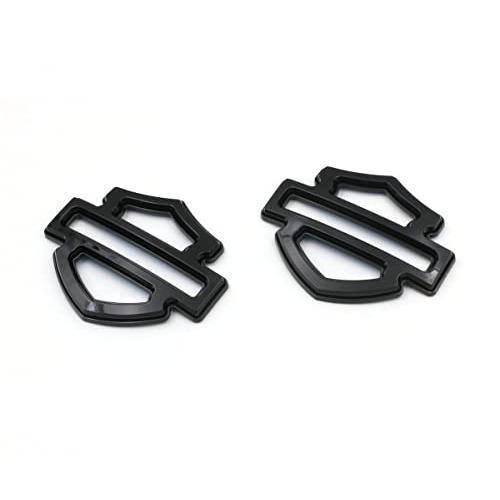 【並行輸入品】2Pcs Custom Emblems Double Layer Badge Motorcycle 3D Logo Replac_4
