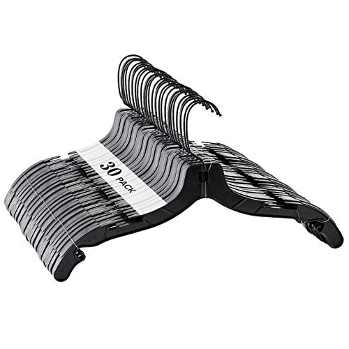 グレー プラスチックハンガー メタルフック付き グレー プラスチックハンガー メタルフック付き プラスチック ハンガー