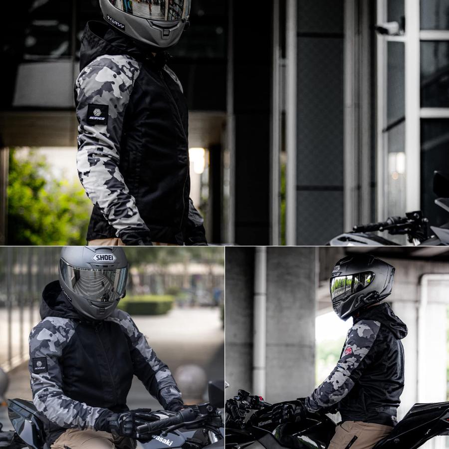 ジャケット・アウター Moko スウェットフード切替ピーチフライトジャケット / メンズ