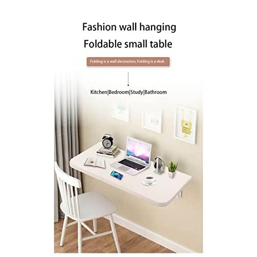 Folding Table, Lacquered Wood Wall Mounted Table, Bracket 【リアル】 H 並行輸入品