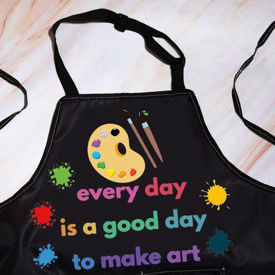 並行輸入品】BWWKTOP アーティスト画家エプロン ポケット付き