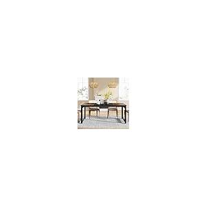 【並行輸入品】LITTLE TREE 70.9 Inch Large Dining Table Rectangular Kitchen Fur_5