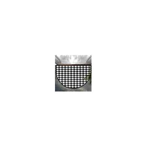 【並行輸入品】Apular Modern Buffalo Plaid Half Round Door Mat Indoor Entrance,の画像