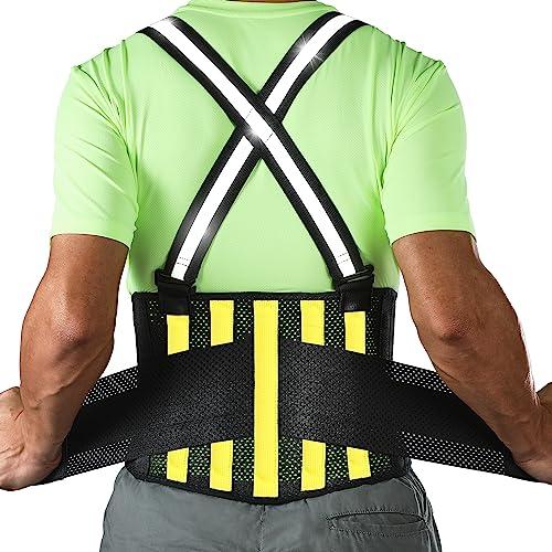 【並行輸入品】Fitomo Back Brace for Heavy Lifting for Men Women Lower Back wit_1