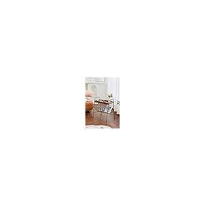 【並行輸入品】NIZAME End Table for Couches, Rustic Snack Table Work Table with_8