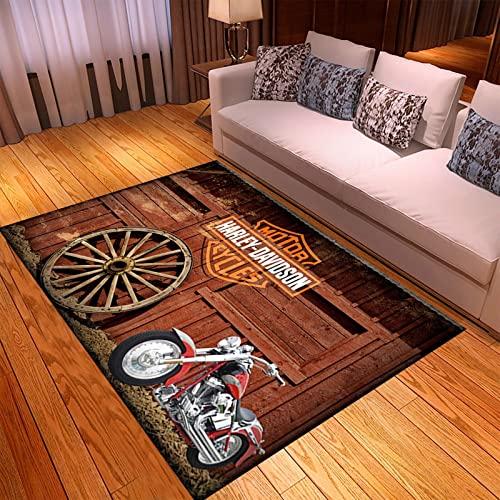 HARLEYDAVIDSONハーレーダビッドソンラグマットタペストリーインテリア 並行輸入品】Harley Davidson Rug, Home Decor Legend Motorcycle