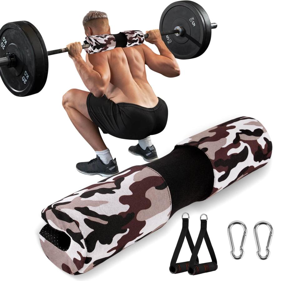 東大阪市、手渡し。スクワットバー 並行輸入品】バーベルスクワットパッド バーベルパッドセット