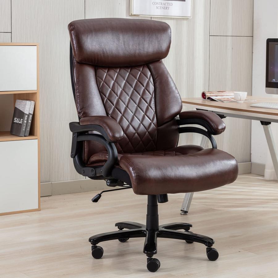 並行輸入品】Okeysen Big and Tall Office Chair, 400 LBS High Back