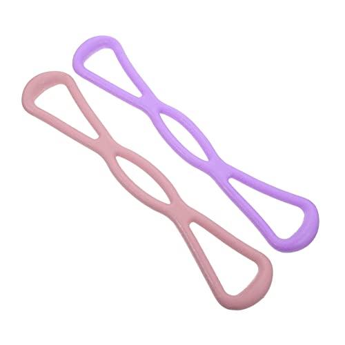 【並行輸入品】Healeved Home Fitness Equipment 2pcs Tension Band Elastic Workouの画像