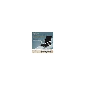 【並行輸入品】Office Swivel Freely Chair Ergonomic Mid Back Computer Seat Soft_5