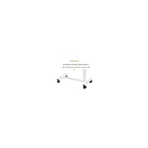 【並行輸入品】NIZAME Standing Rolling Laptop Desk with Casters, Compact Foldin_8
