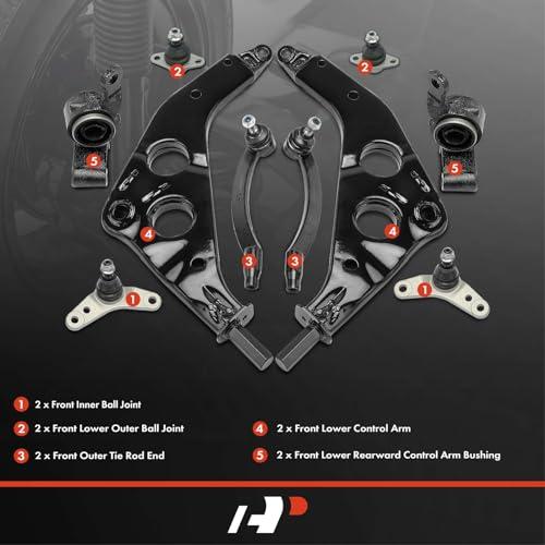 【並行輸入品】A Premium Set of 10, Front Lower Control Arm, Lower Rearward Conの画像