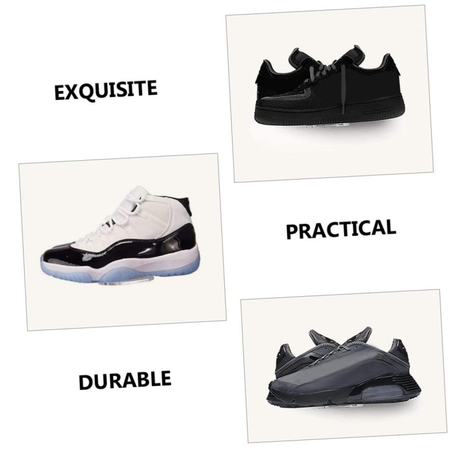 【並行輸入品】ULTECHNOVO 6pcs Shoe Rack Display Rack Sneaker Display Shelves Sの画像