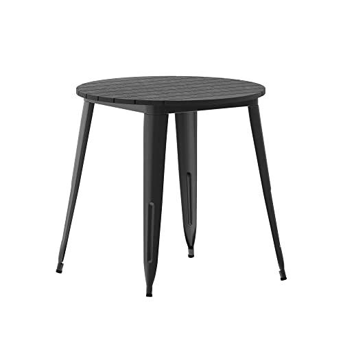 【並行輸入品】Flash Furniture Declan Commercial Outdoor Dining Table, All Weat_1