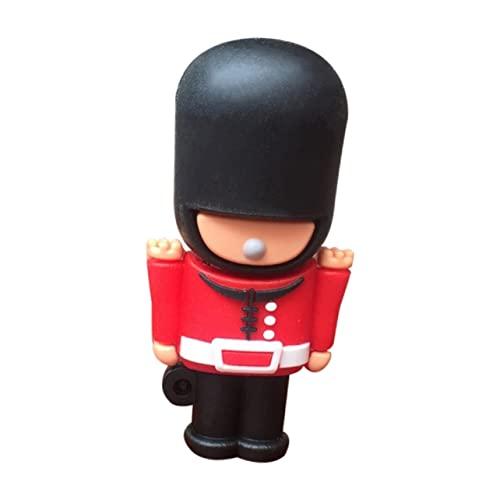 在庫即納 UKCOCO 1pc British Soldier u Disk USB Thumb Drives Portable Driv 並行輸入品