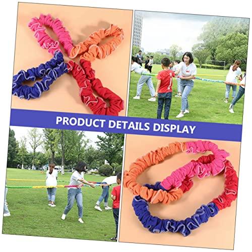 【並行輸入品】1pc Ring Exercise Stretch Bands Kids Play Set Flex Tools Ruberr_7