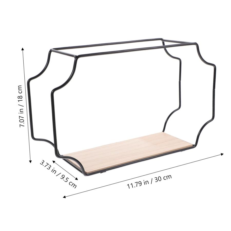 【並行輸入品】VOSAREA Wall Shelf Wall Mounted Shelves Decorative Wall Shelf Meの画像