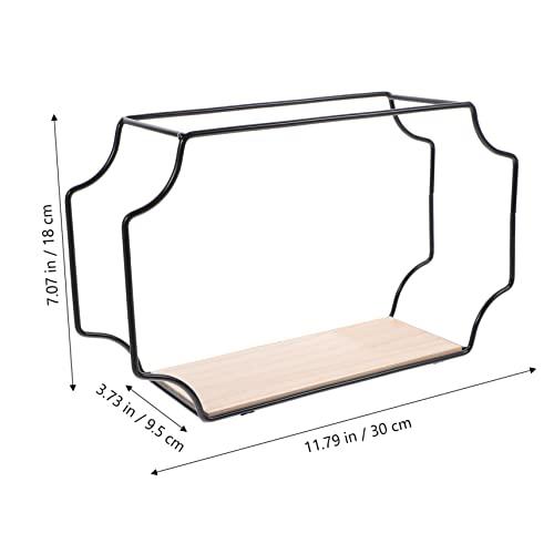 【並行輸入品】VOSAREA Wall Shelf Wall Mounted Shelves Decorative Wall Shelf Meの画像