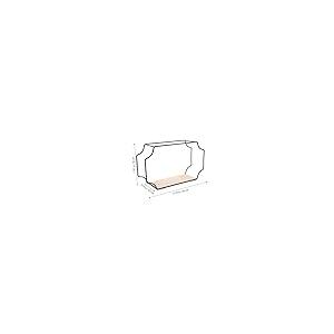 【並行輸入品】VOSAREA Wall Shelf Wall Mounted Shelves Decorative Wall Shelf Meの画像