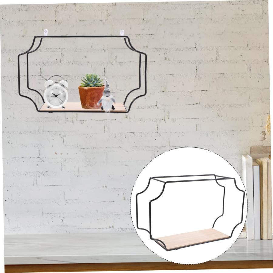 【並行輸入品】VOSAREA Wall Shelf Wall Mounted Shelves Decorative Wall Shelf Meの画像
