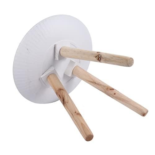 【並行輸入品】Veemoon Nordic Small Round Table Cupcake Table Farmhouse Coffee