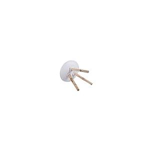 【並行輸入品】Veemoon Nordic Small Round Table Cupcake Table Farmhouse Coffee