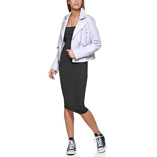 【並行輸入品】Levi's Women's Faux Leather Contemporary Motorcycle Jacket (Stan_7