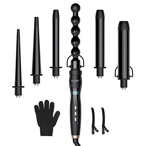 6 in 1 Curling Iron Set   BESTOPE PRO Curling Wand Iron with Int 並行輸入品｜import-tabaido｜02