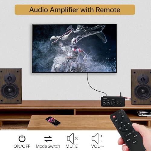 Bluetooth Stereo Amplifier for Speakers,LONPOO 180W RMS Class D  並行輸入品｜import-tabaido｜08