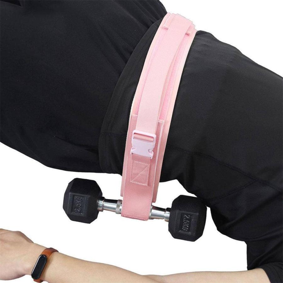 【並行輸入品】MBETA Hip Thrust Belt,Ankle Resistance Bands with Cuffs,Booty Paの画像