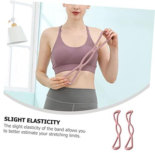 【並行輸入品】BESPORTBLE 2pcs 8 Figure 8 Tensioner Yoga Stretching Straps Flexの画像