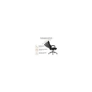 【並行輸入品】Big and Tall Office Chair 400lbs Heavy Duty Ergonomic Computer D_8