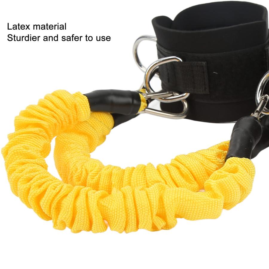 【並行輸入品】Jopwkuin Leg Training Resistance Strap, Yellow Whole Body Exerciの画像