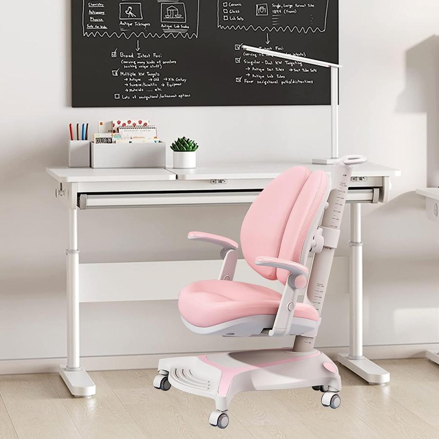 【並行輸入品】FCD Kids Desk and Chair Set  Wooden Adjustable Height Ergonomic S_1